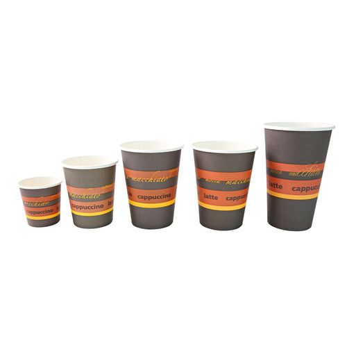 Kaffeebecher to go "Gusto" 1-wandig, aus Pappe, stabil und reißfest