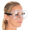 Schutzbrille, belüftet, mit integrierten Lüftungsventillen