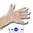 Dieselhandschuhe Tankhandschuhe,PE Handschuhe transparent "L" 1.000 Stück