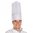 Kochmützen LE CHEF weiss - Papier Kochmütze mit Schweißband